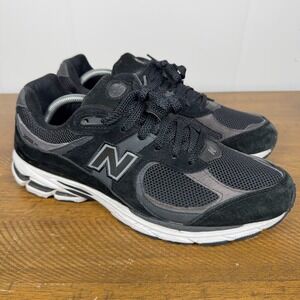 New Balance Shoes Mens 10.5 Black 2002R Gunmetal Running Sneakers M2002RBK